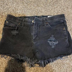 Wrangler distressed shorts!